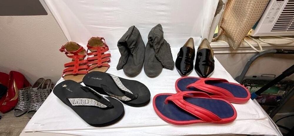 Womens Shoes Lot Size 9 M Calvin Klein Loafers Sandals Gladiators Booties 5 Pair